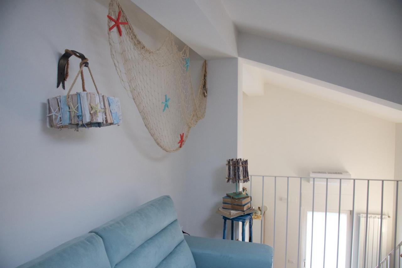 Ferienwohnung Lo Scorcio Sul Mare Marina di San Vito Exterior foto