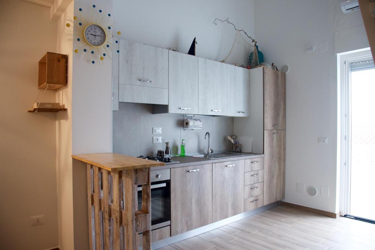 Ferienwohnung Lo Scorcio Sul Mare Marina di San Vito Exterior foto