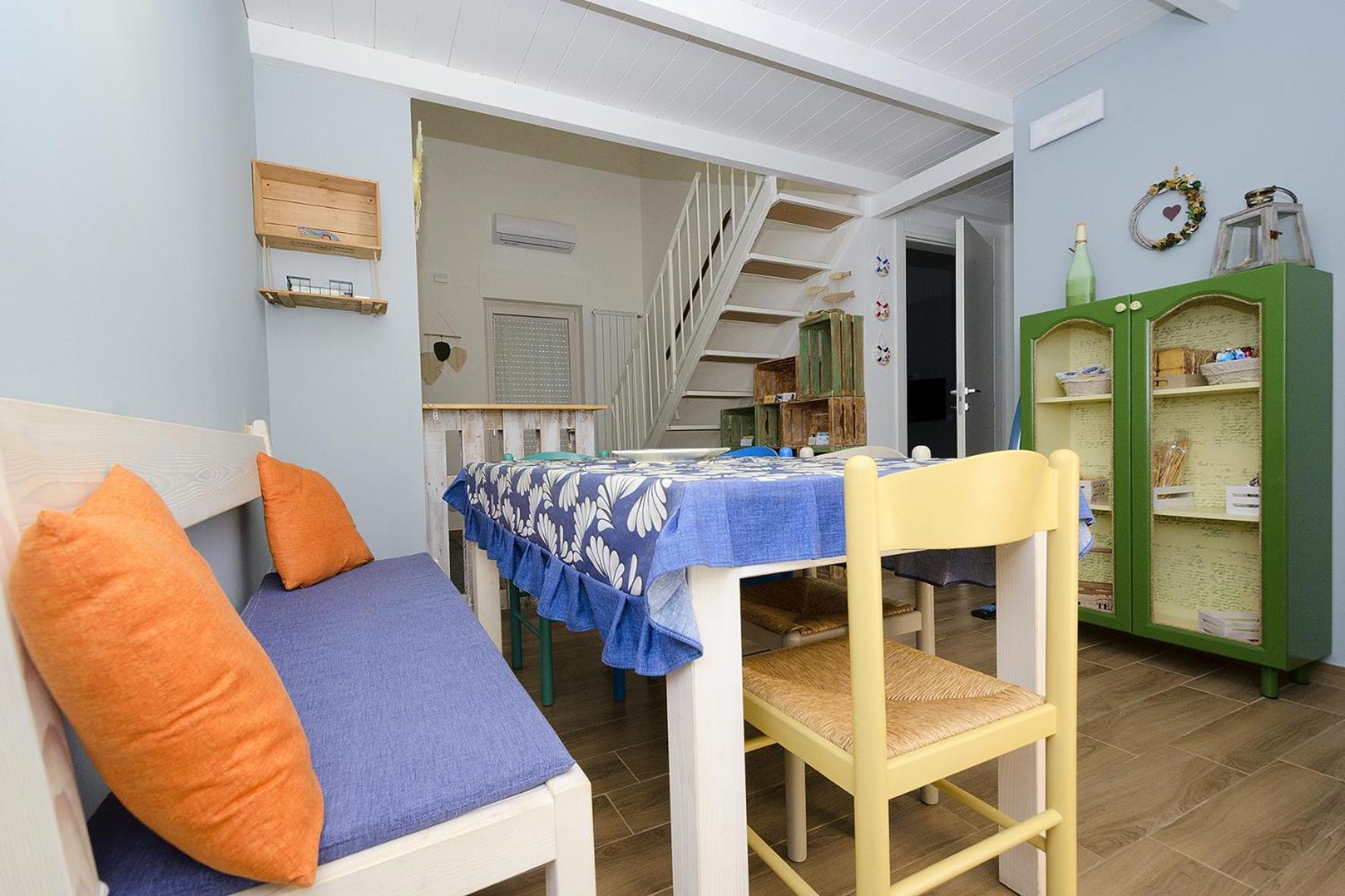 Ferienwohnung Lo Scorcio Sul Mare Marina di San Vito Exterior foto