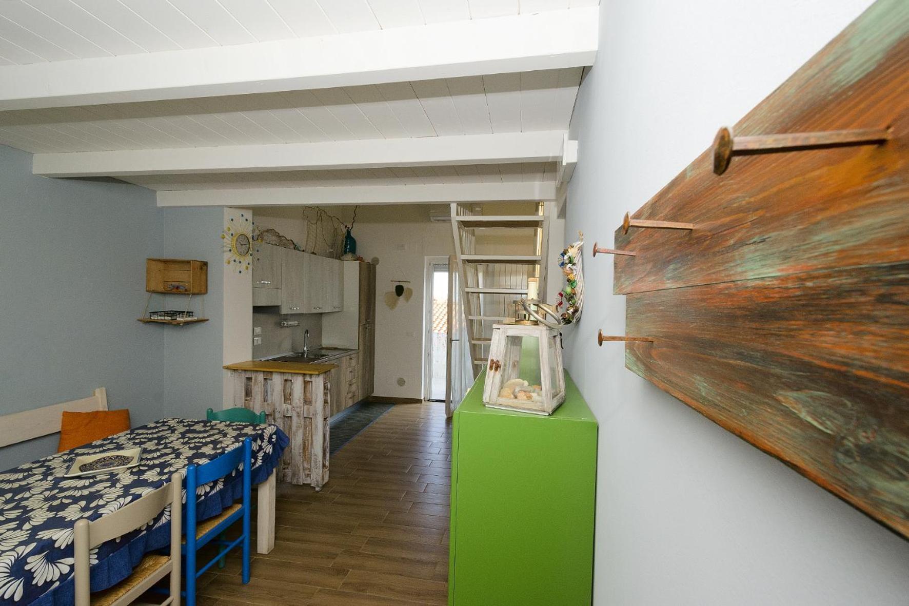 Ferienwohnung Lo Scorcio Sul Mare Marina di San Vito Exterior foto