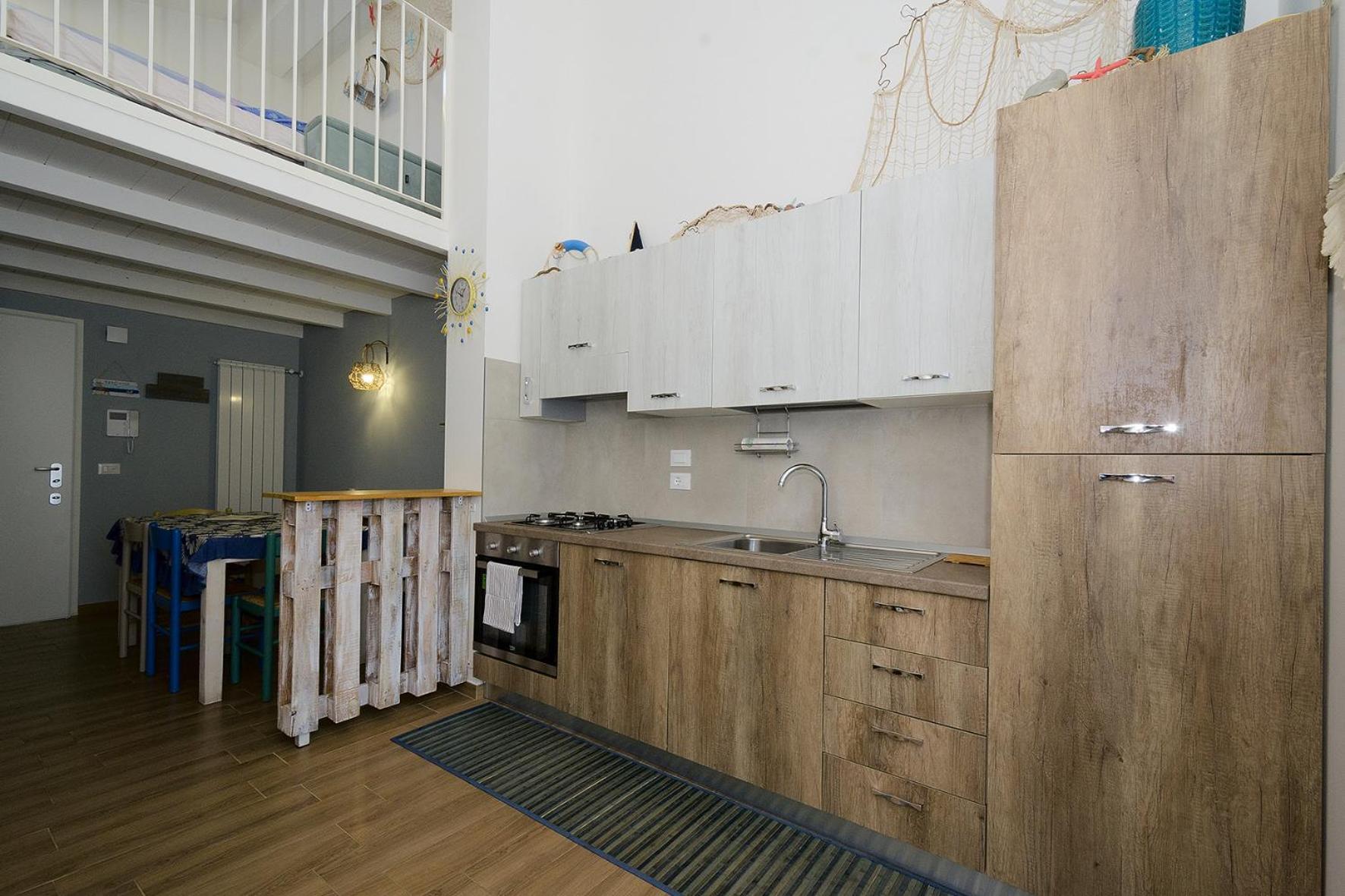 Ferienwohnung Lo Scorcio Sul Mare Marina di San Vito Exterior foto